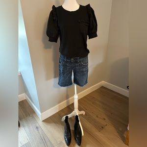 Current Elliott Jean Shorts